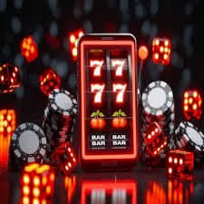 Panel kontrol taruhan Diamond Empire dengan slider nominal dan tombol putar manual